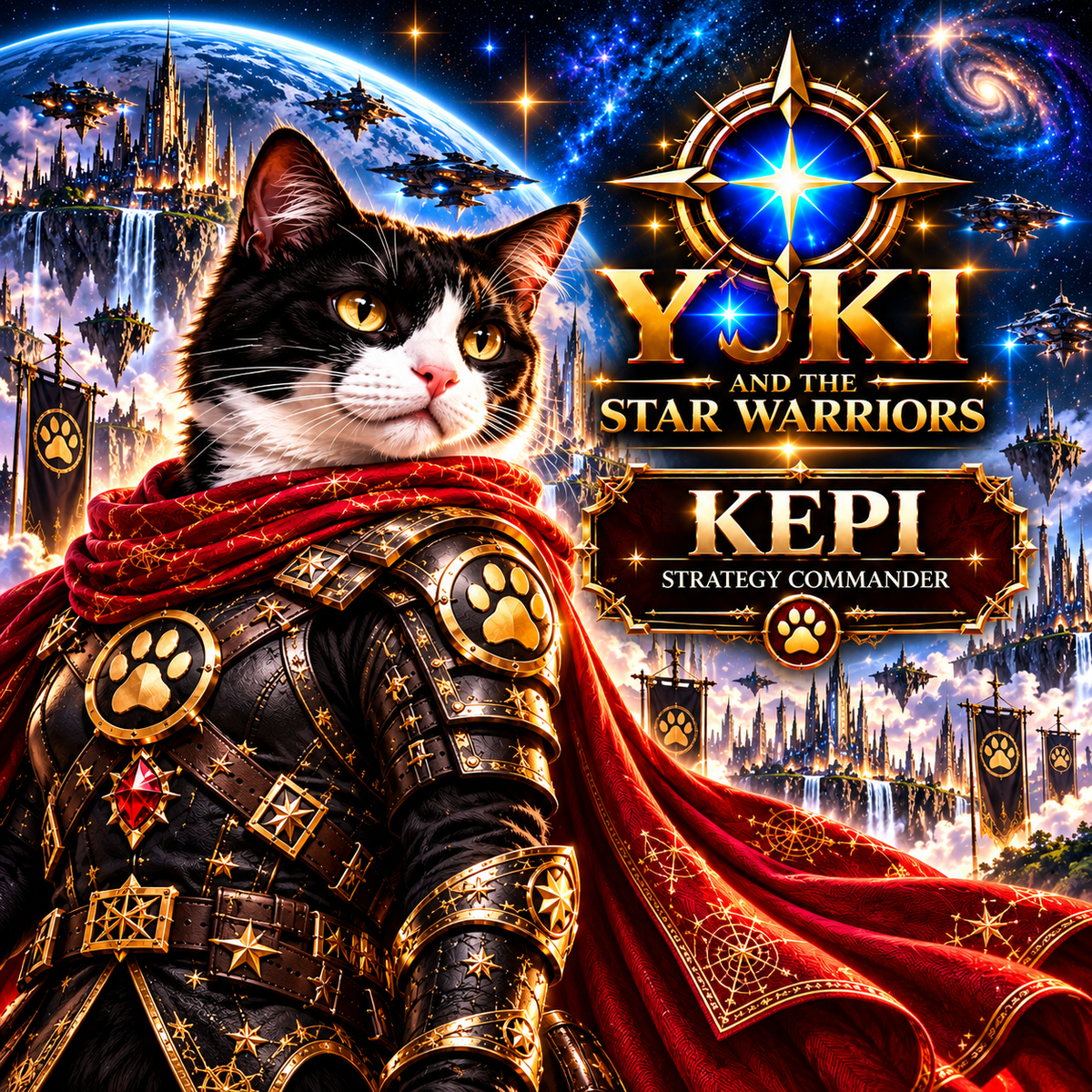 Kepi

Black-and-white tuxedo cat, pink nose, red-and-gold gear

Strategy Commander

Analytical, inventive and cautious. Specialist in strategy, engineering and redundancy systems. Developed Exit Readiness and the concept behind The Boring Years.